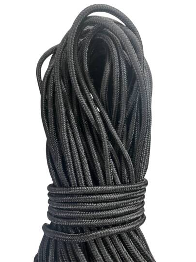 5-6 mm tres ip - Polyester Siyah