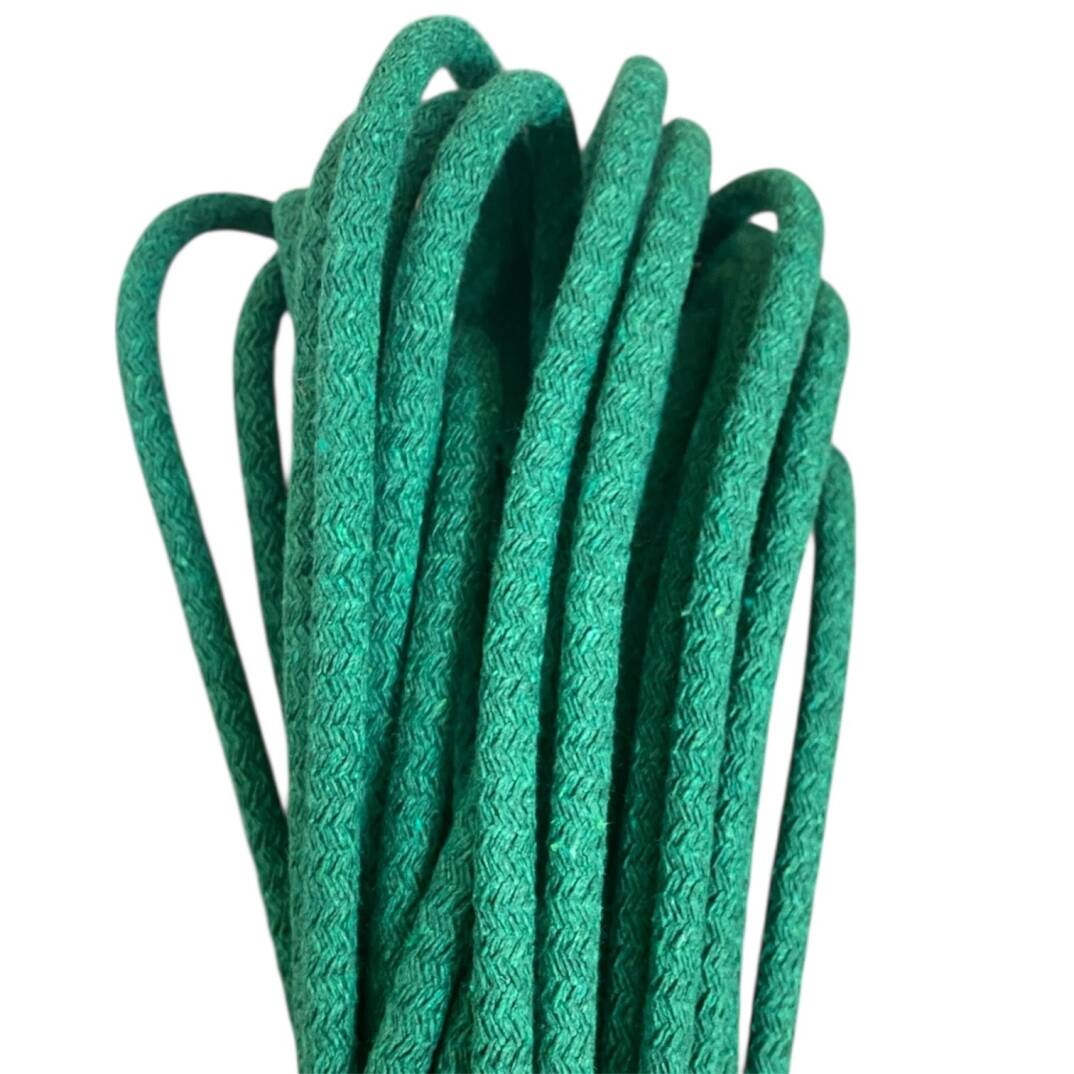 6-7 mm Pamuk kordon ip - Yeşil (1 kg 4850metre) - 1