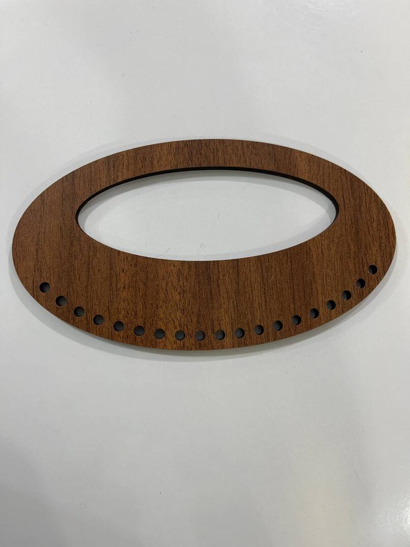 ahşap çanta sapı modelleri oval - 1