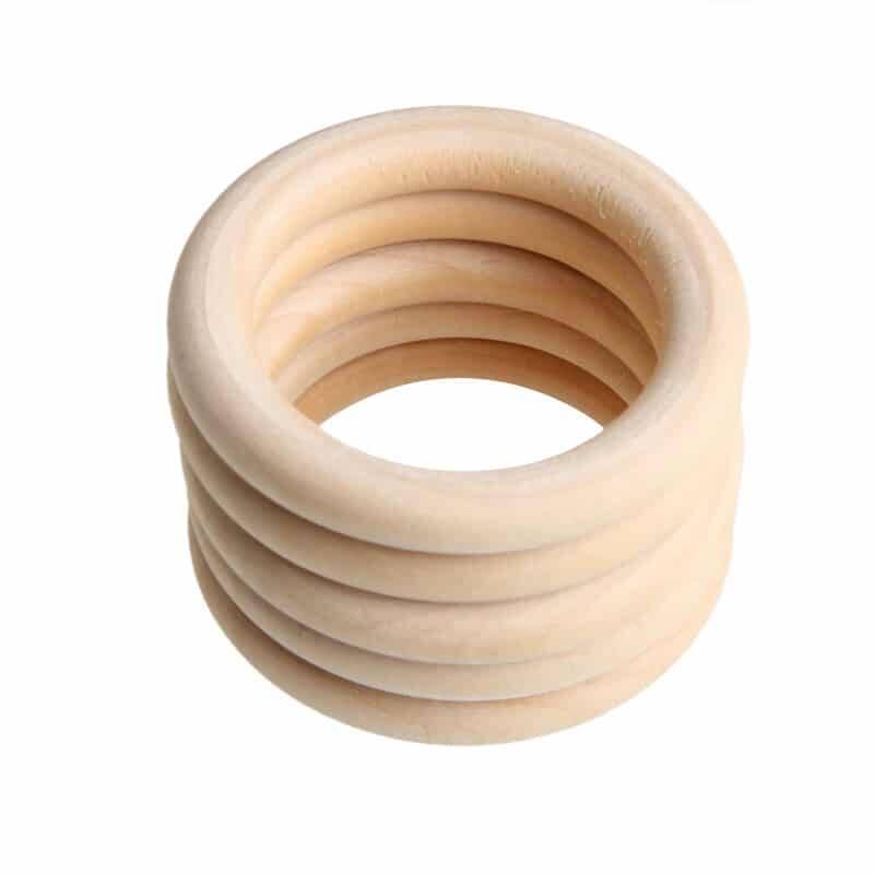 Ahşap Halka 55 mm - 1