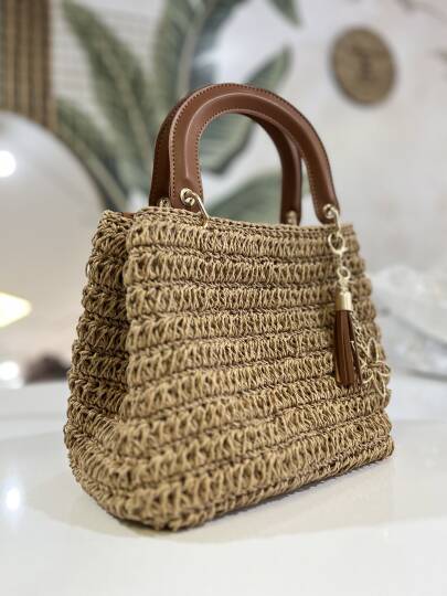 Deri Dior Çanta Sapı C Model Gold Kancalı - 5