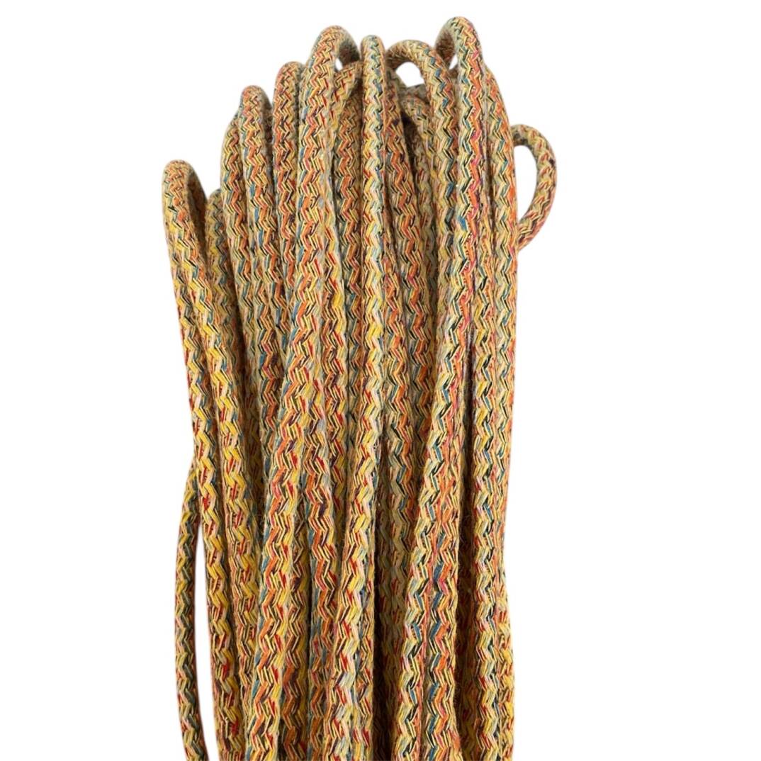 ebruli  kordon ip- karışık sarı (1kg 4850 metre ) - 1