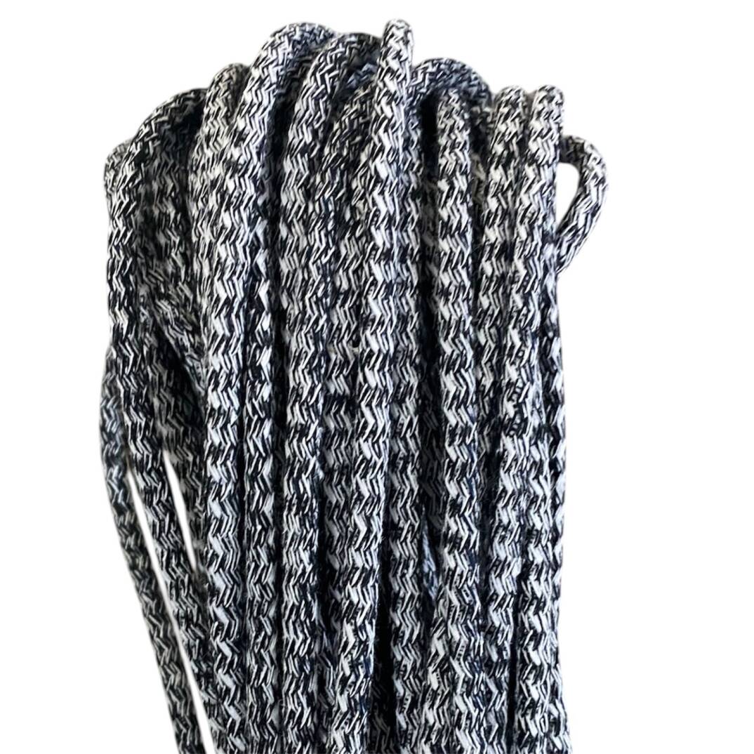 ebruli  kordon ip - kırçıllı siyahbeyaz (1 kg 4850metre) - 1