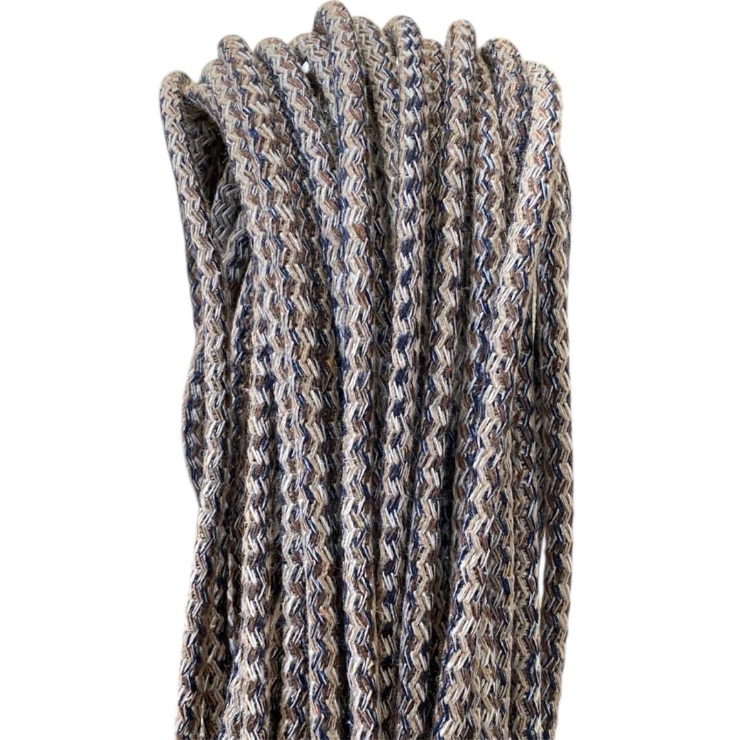 ebruli kordon ip - koyu melanj (1 kg 4850metre) - 1