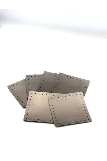 Kare Parça deri  8x8 cm ( 1 adet ) - 2