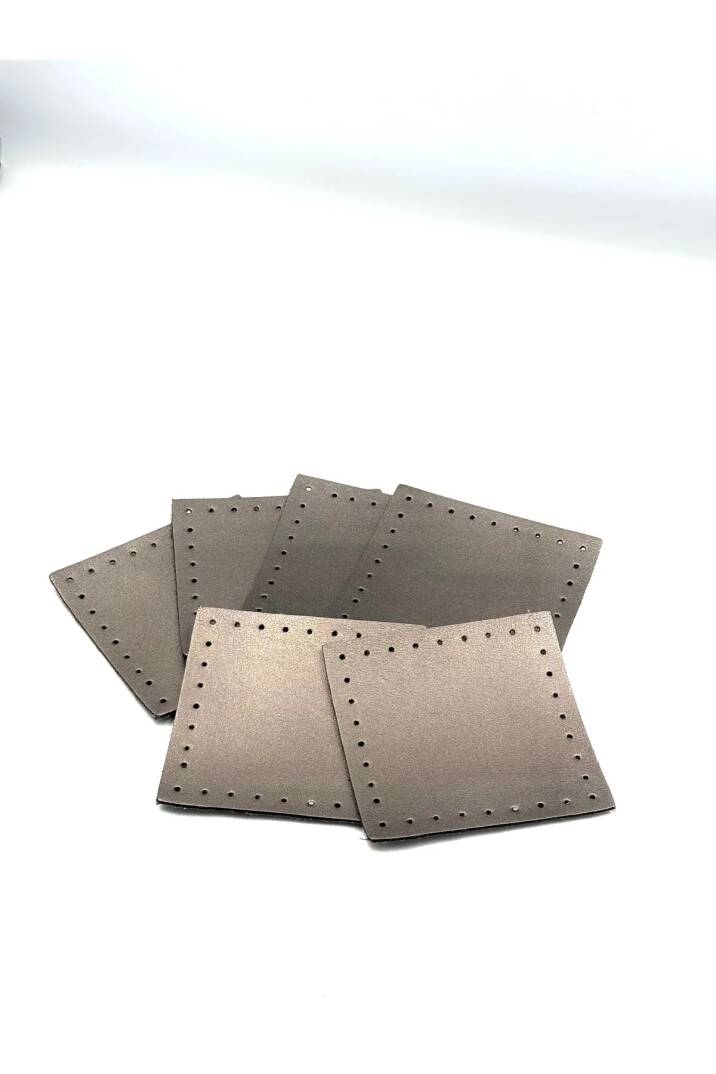 Kare Parça deri  8x8 cm ( 1 adet ) - 2
