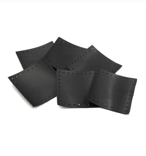 Kare Parça deri  8x8 cm ( 1 adet ) - 5