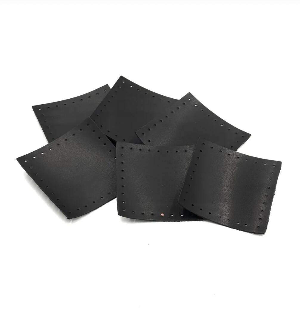 Kare Parça deri  8x8 cm ( 1 adet ) - 5