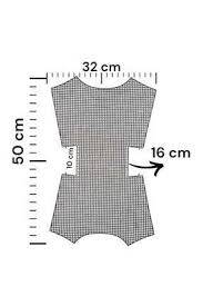 Kelebek-Zara Model Çanta Kanvası 32x50CM - 3