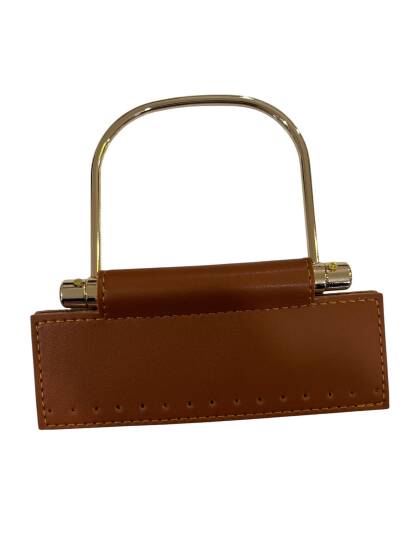 METAL SAPLI DERİ KULP - 1