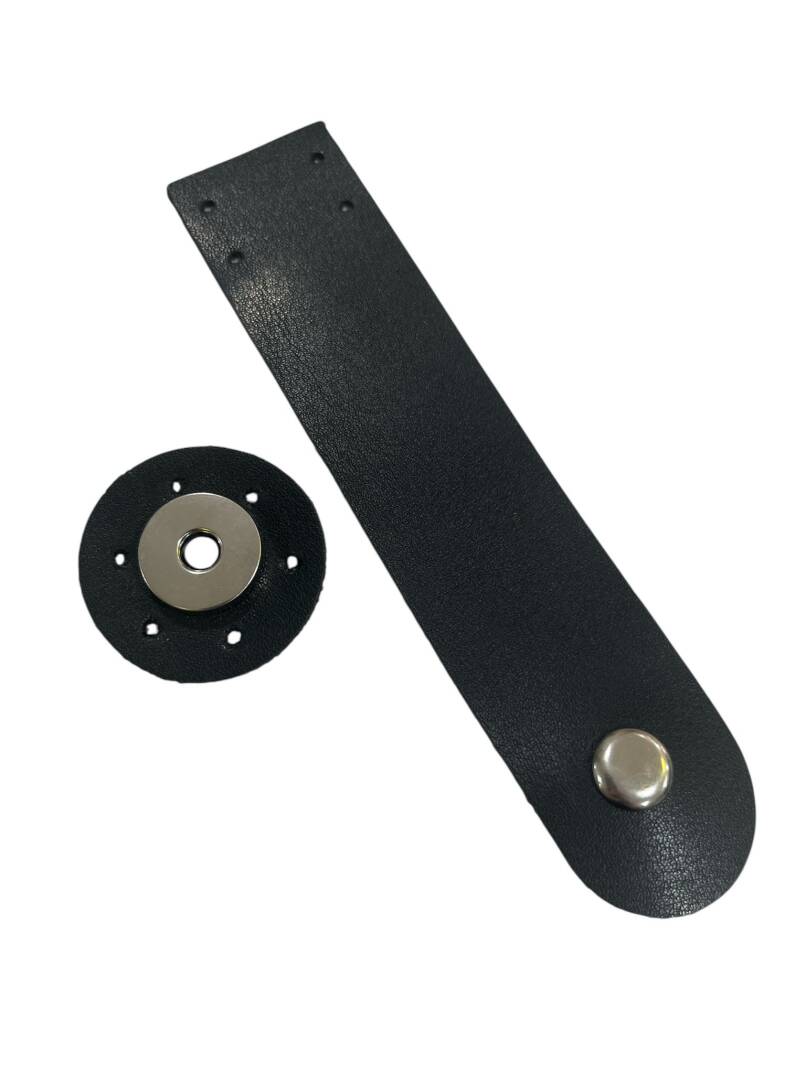 Mini çanta çıt çıt kapama deri - 2
