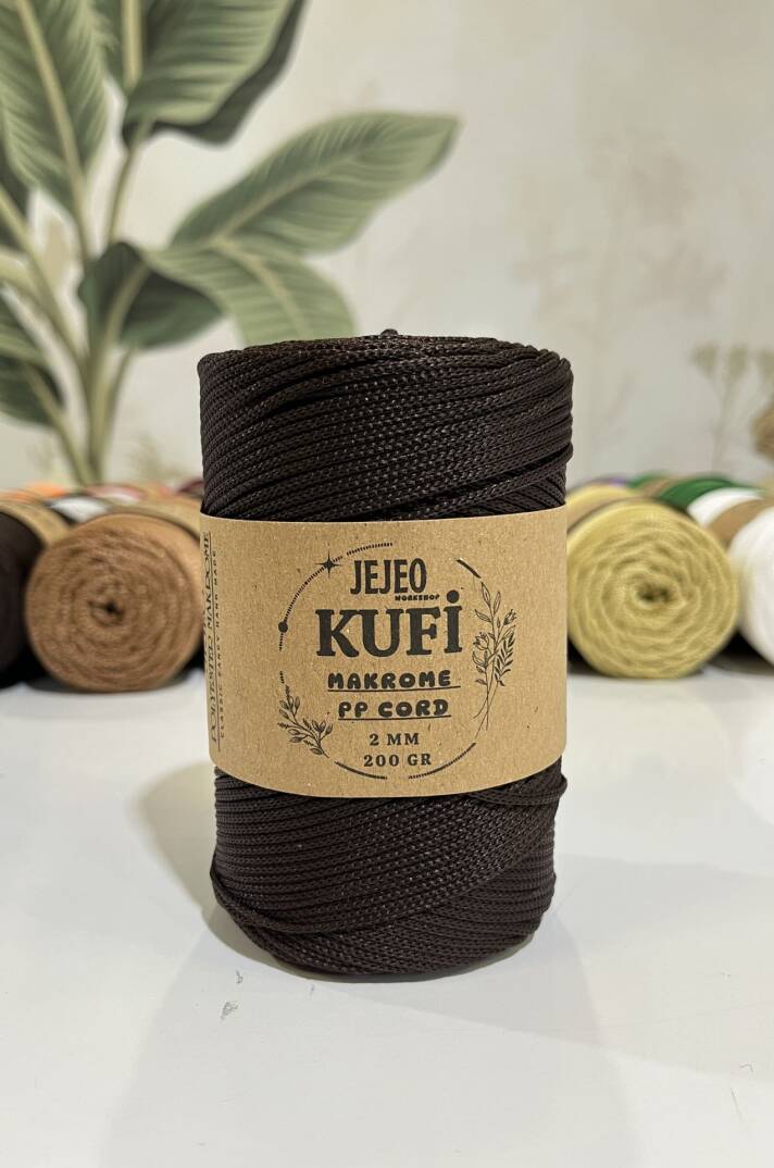PP Makrome 2 mm  Acı kahve - 1
