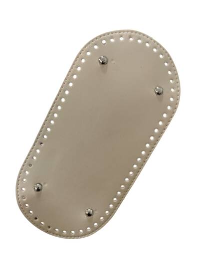 Rivetli Oval çanta tabanı 13x27 - 2