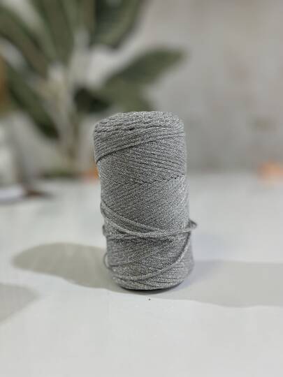 Simli cord - gümüş