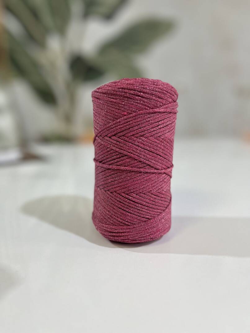 Simli cord - Pembe - 1