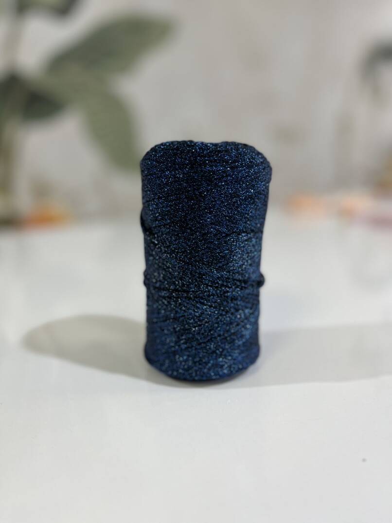 Simli cord - Saks mavi - 1