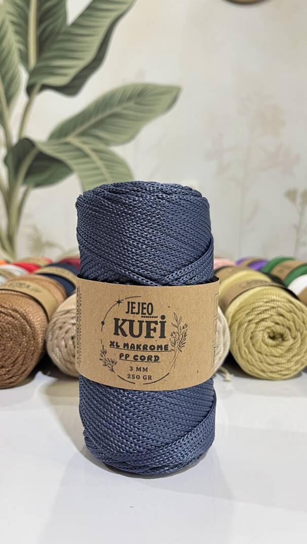 XL Pp Makrome  Kot Mavi - 1